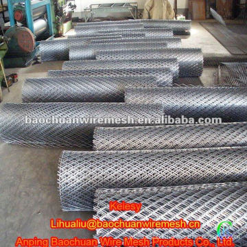 Silver roll type Stainless steel expanded metal mesh